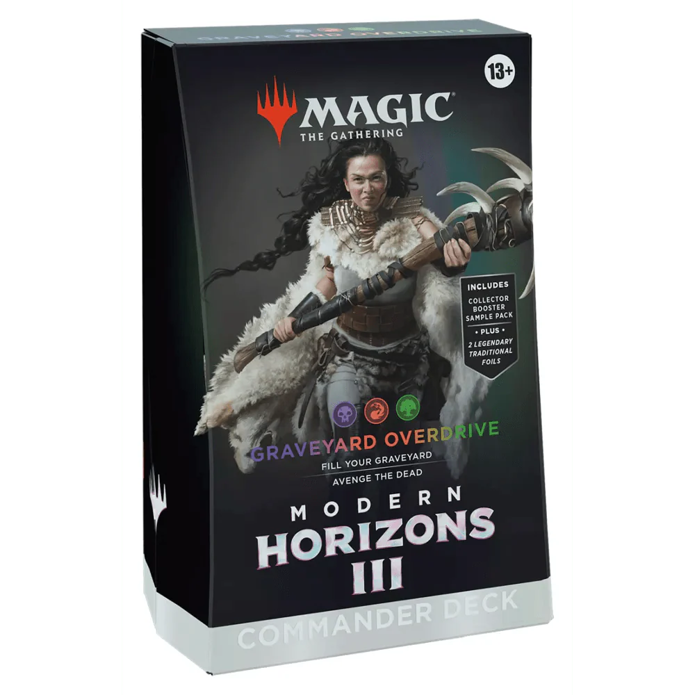 MAGIC COMMANDER DECK - MODERN HORIZON 3 - GRAVEYARD OVERDRIVE