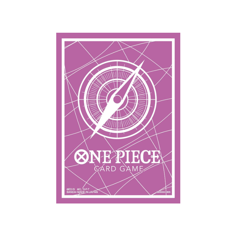 ONE PIECE CARD GAME SLEEVES - PURPLE LOGO