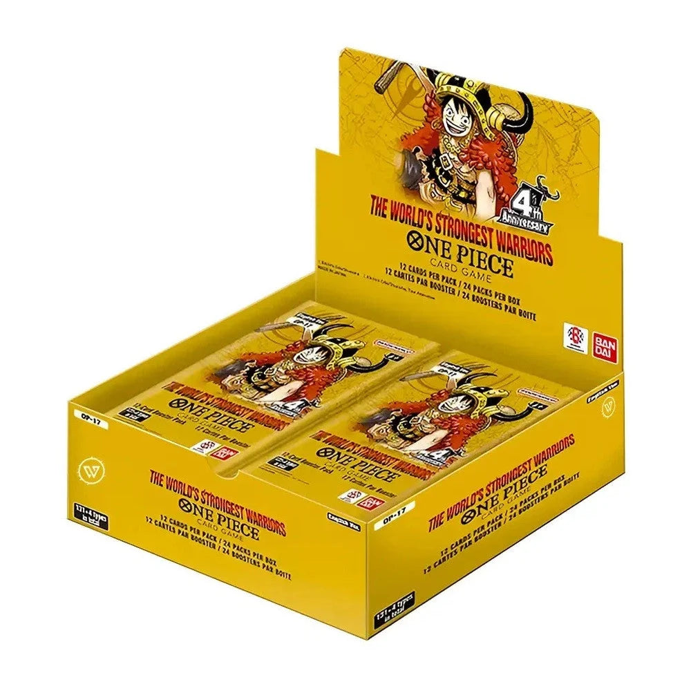 ONE PIECE CARD GAME - OP-17 - THE WORLD'S STRONGEST WARRIORS