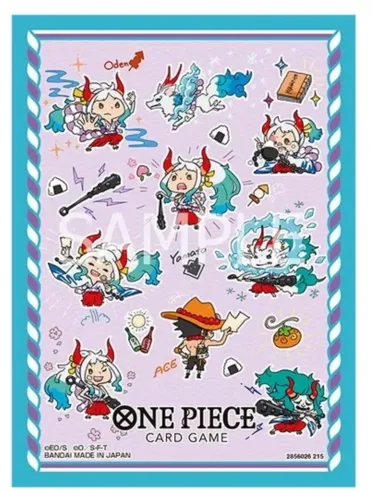 ONE PIECE CARD GAME SLEEVES - YAMATO & ACE