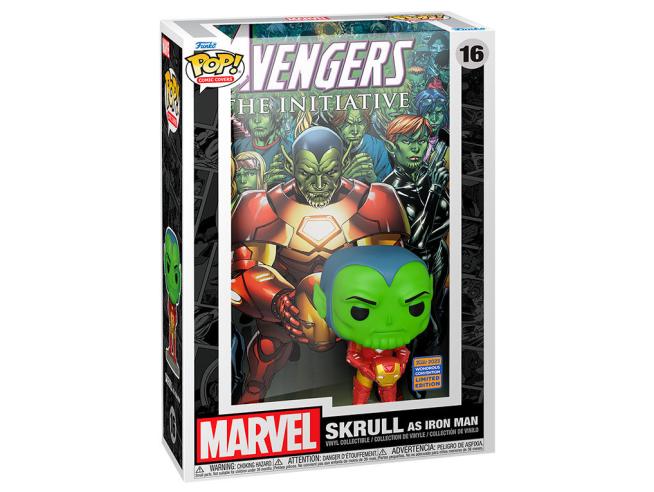 FUNKO POP COMIC COVER - MARVEL SKRULL AS IRON MAN LIMITED EDITION 16