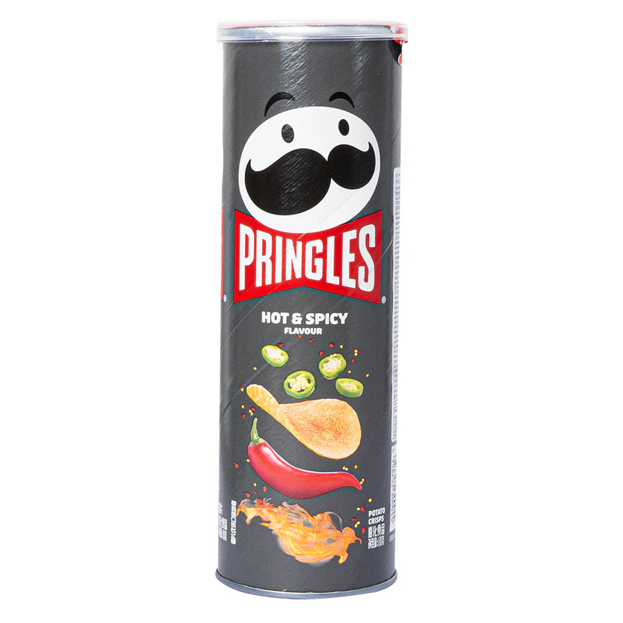 PRINGLES HOT & SPICY FLAVOUR