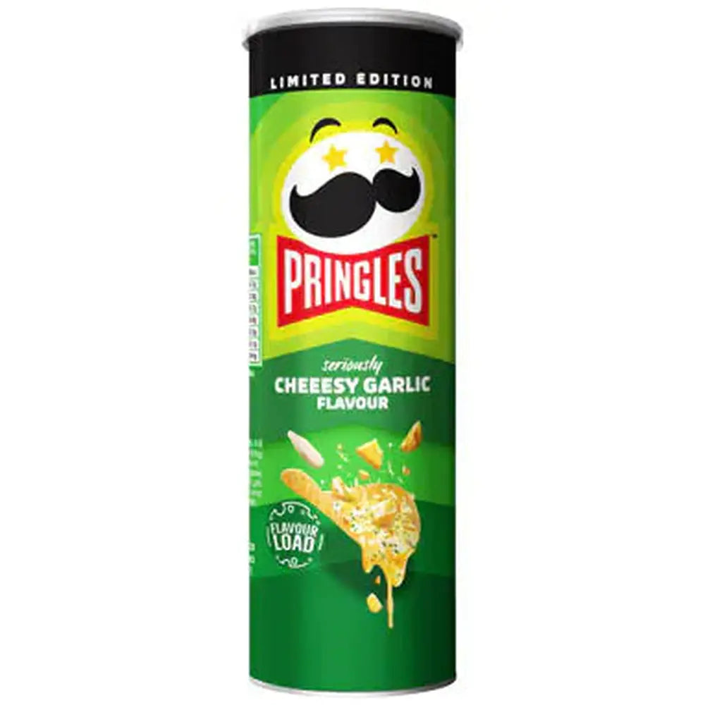 PRINGLES RICH CHEESY GARLIC