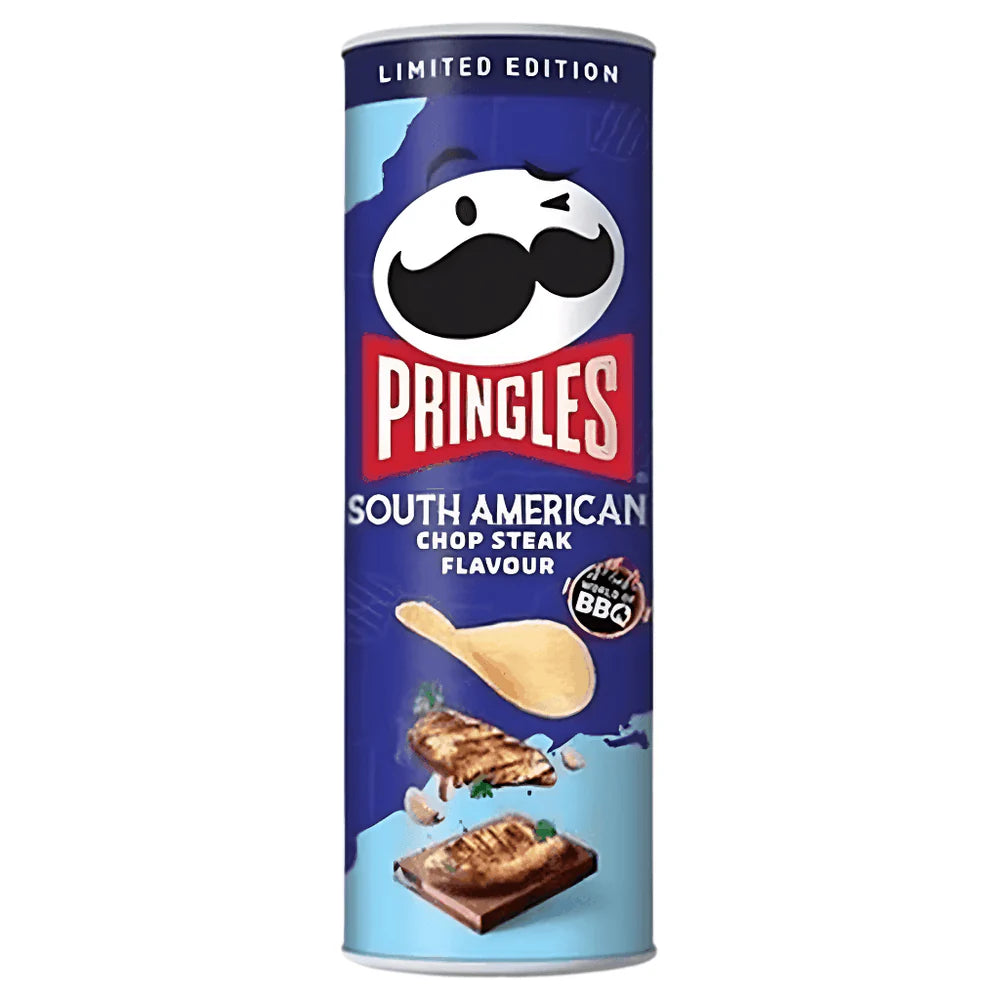 PRINGLES SOUTH AMERICAN CHOP STEAK FLAVOUR