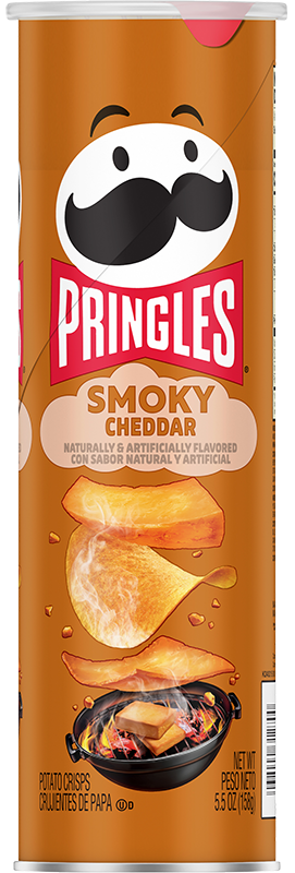 PRINGLES SMOKY CHEDDAR