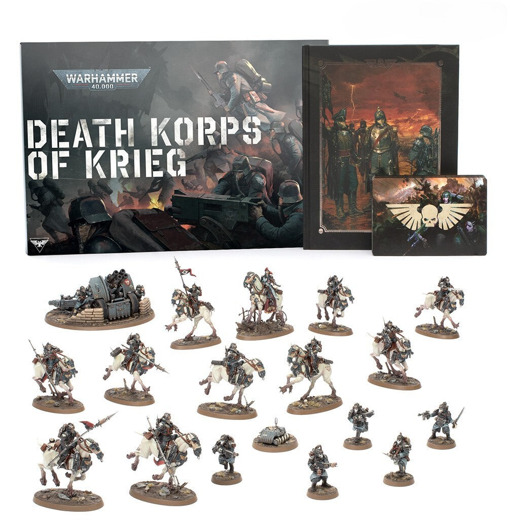 WARHAMMER 40K ASTRA MILITARUM DEATH KORPS OF KRIEG ARMY SET