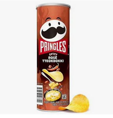 PRINGLES SPICY ROSE TTEOKBOKKI
