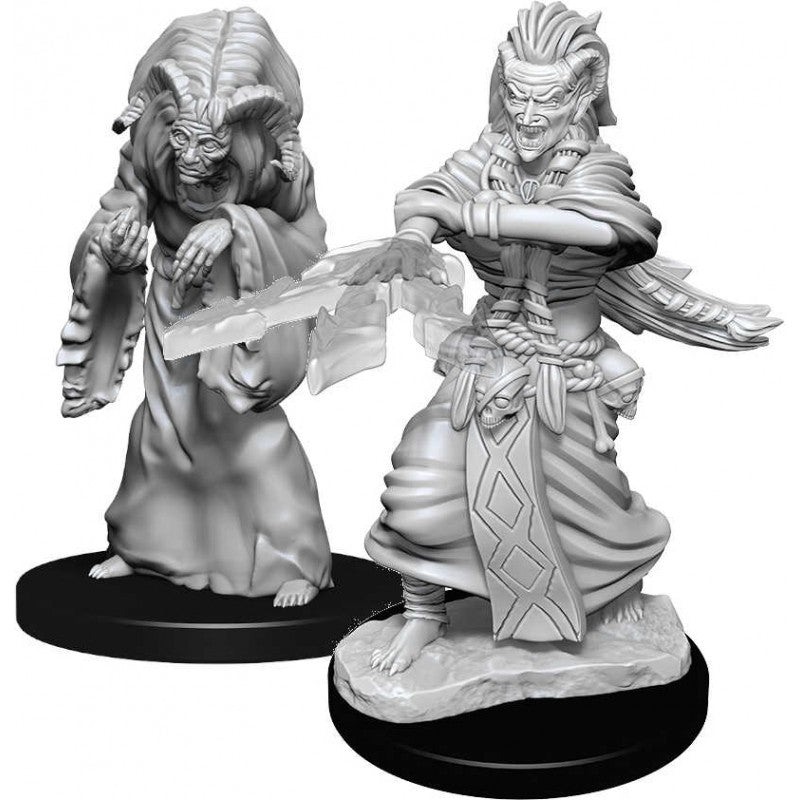 D&D NOLZUR'S MARVELOUS MINIATURE - NIGHT HAG & DUSK HAG