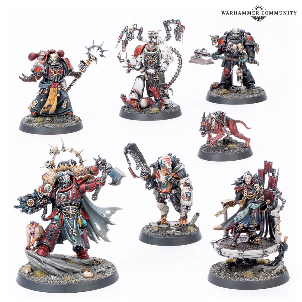 WARHAMMER 40K - HURON BLACKHEART AND THE MASTERS OF THE MAELSTROM