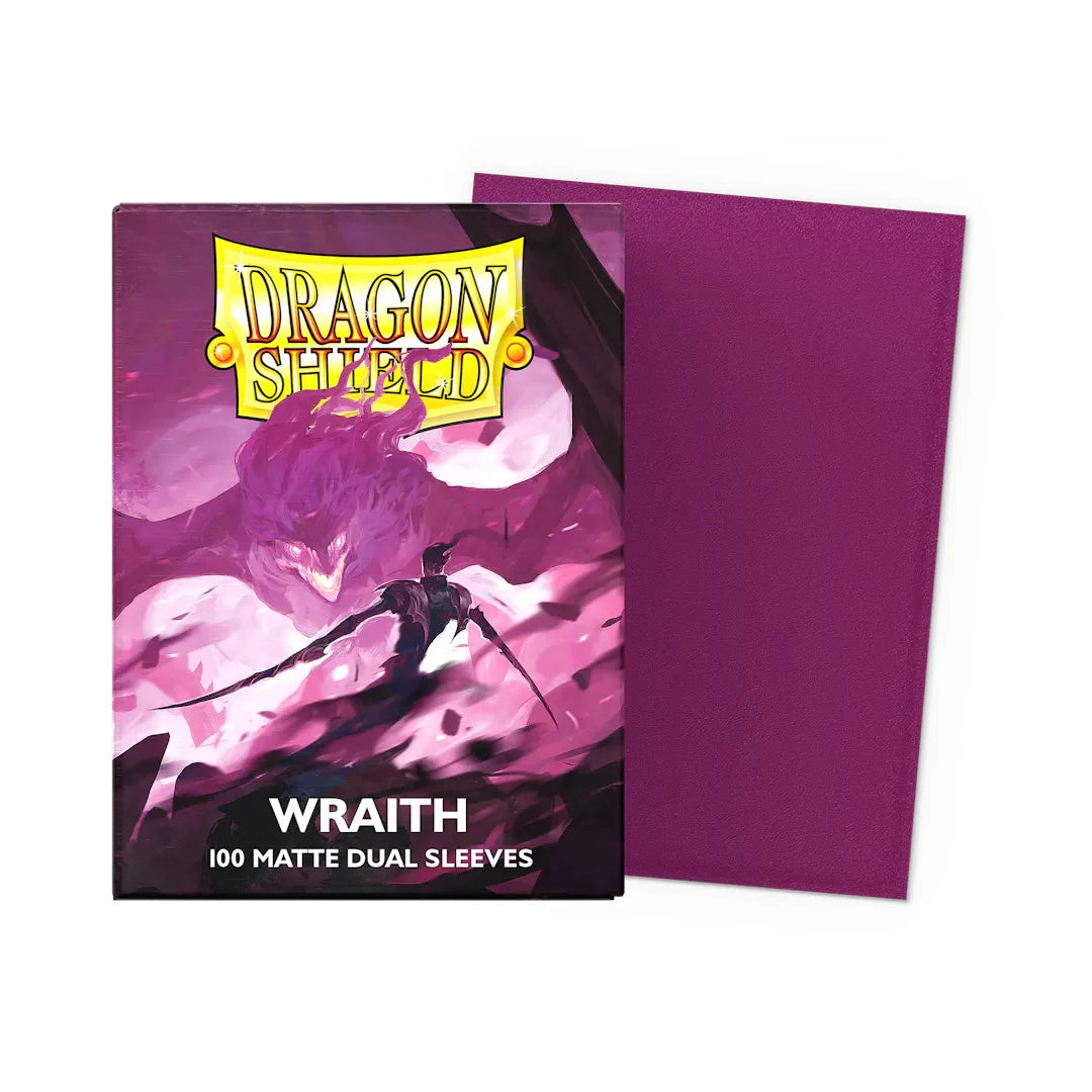 DRAGONSHIELD SLEEVES STANDARD DUAL MATTE WRAITH 100