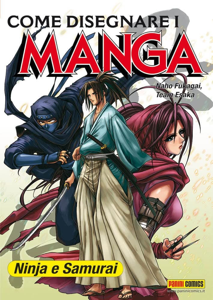 COME DISEGNARE MANGA NINJA E SAMURA
