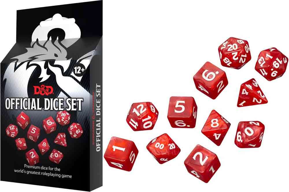 D&D OFFICIAL DICE SET