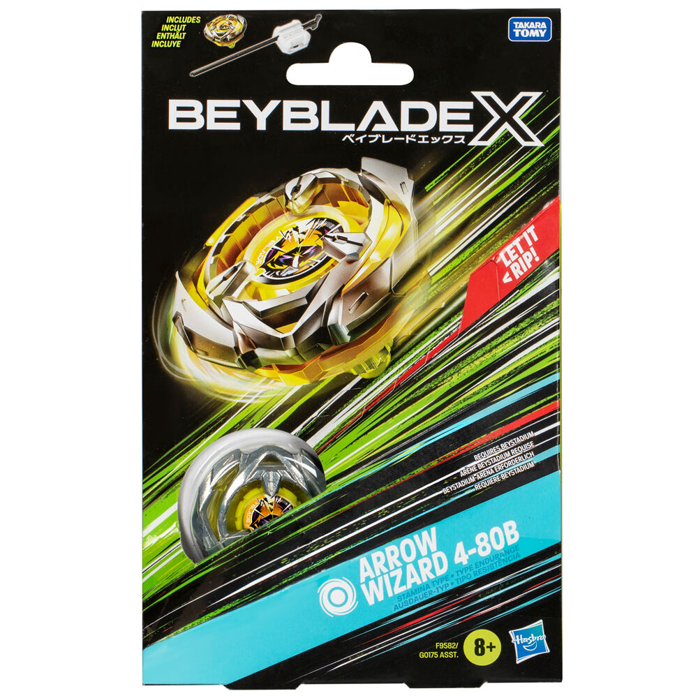 BEYBLADE X ARROW WIZARD 4-80B GAME