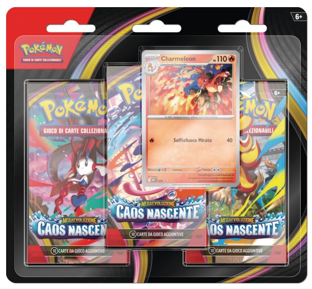 POKEMON CAOS NASCENTE BLISTER 3 BUS
