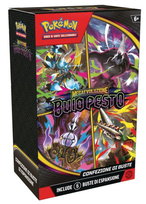 POKEMON BUIO PESTO BUNDLE 6 BUSTE