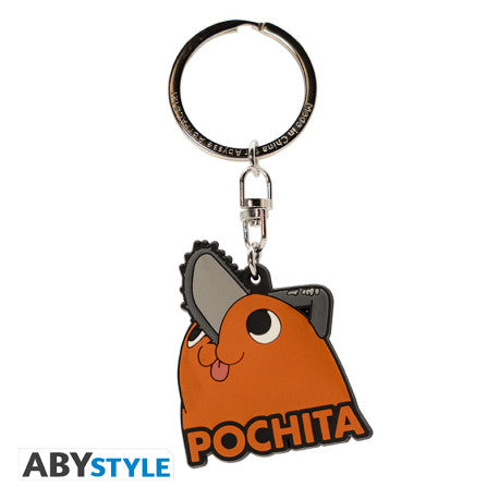 CHAINSAW MAN KEYCHAIN PVC POCHITA