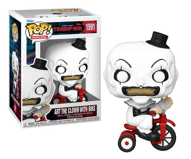 TERRIFIER ART THE CLOWN W/BIKE POP