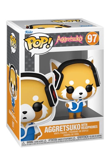 SANRIO AGGRETSUKO W/HEADPHONES POP