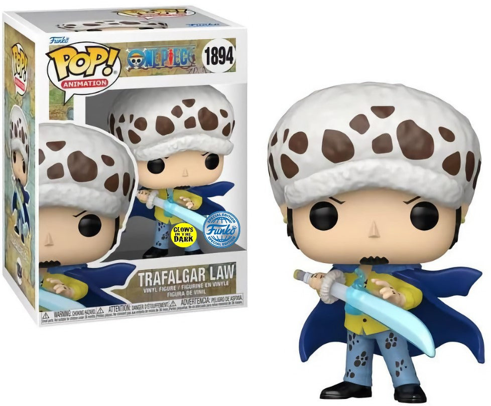 ONE PIECE LAW W/BLUE ANESTHESIA POP