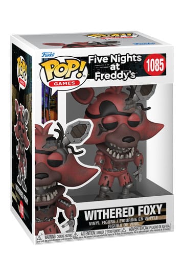 5 NIGHTS FREDDY WITHERED FOXY POP