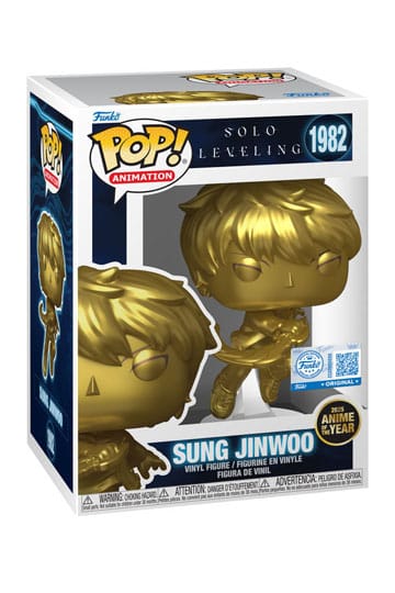 SOLO LEVELING SUNG JINWOO GOLD POP