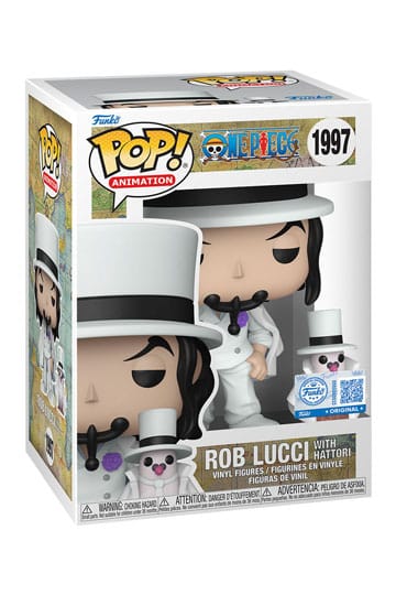 ONE PIECE ROB LUCCI W/ HATTORI POP
