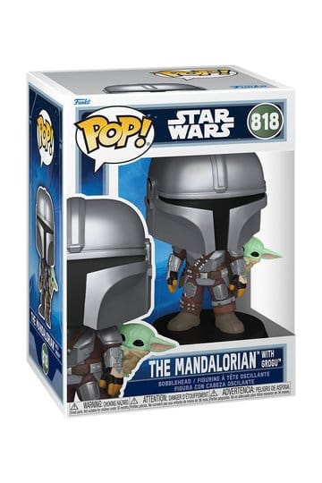 SW:THE MANDALORIAN WITH GROGU POP
