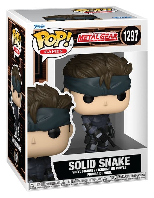 MGS SOLID SNAKE POP