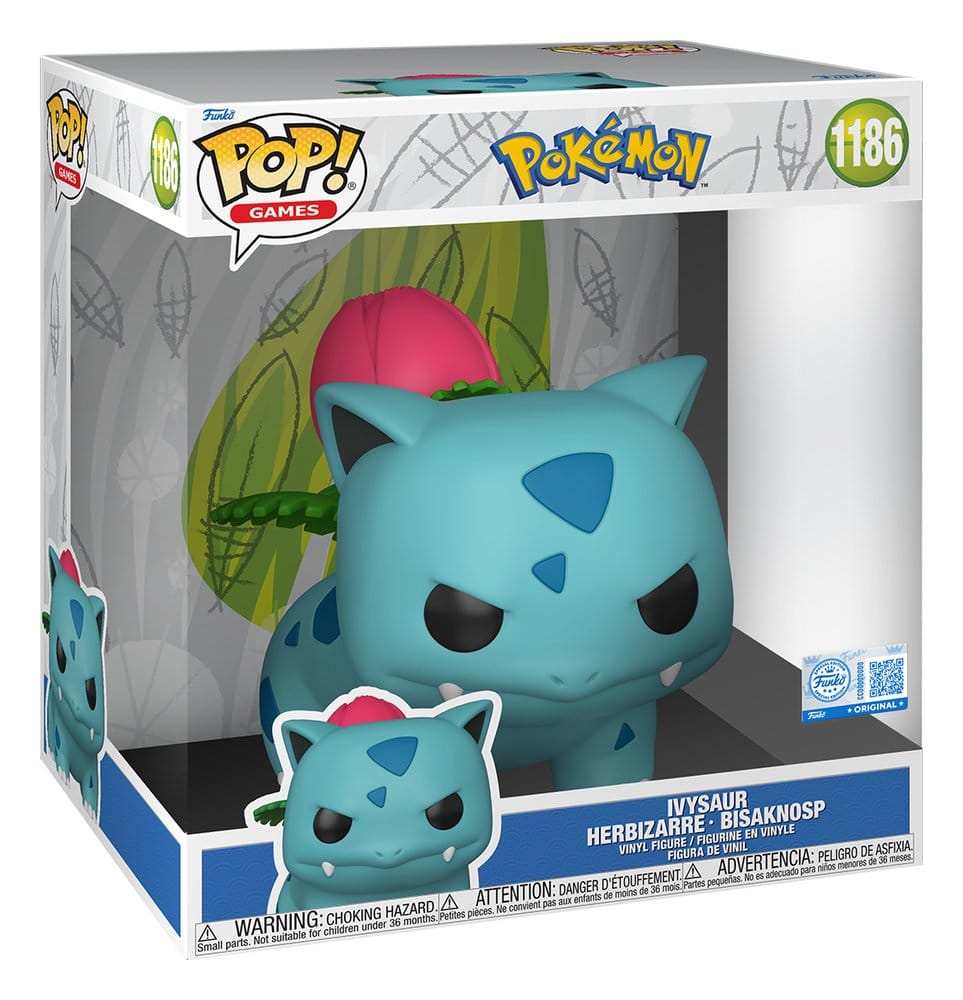 POKEMON IVYSAUR SUPER SIZED JUMBO P