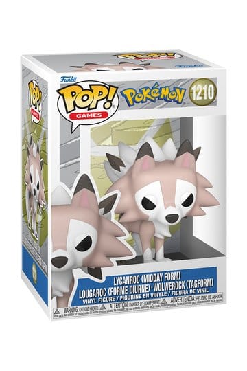 POKEMON LYCANROC MIDDAY POP FIGURE