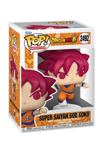 DRAGON BALL SUPER GOKU RED POP FIGU
