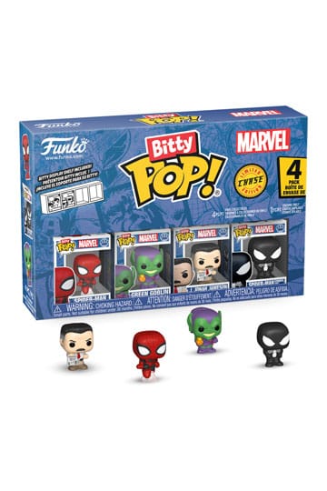 SPIDER-MAN BITTY 4-PACK SERIES1 POP