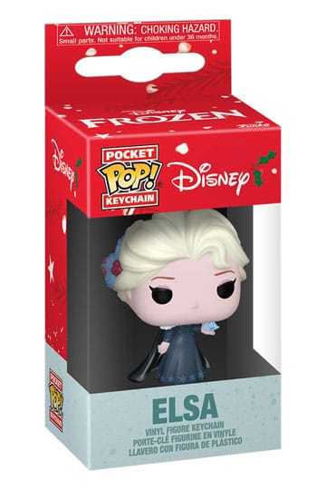 DISNEY PRINCESS KEYCHAINS ELSA POP