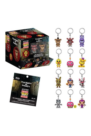 FNAF CLASSIC POCKET POP KEYCHAINS