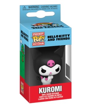 SANRIO KUROMI POCKET POP KEYCHAIN