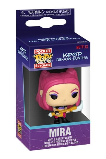 KPOP DEMON HUNTERS MIRA KEYCHAIN