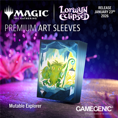 MTG LORWYN PREM ART SLEEVES MUTABLE