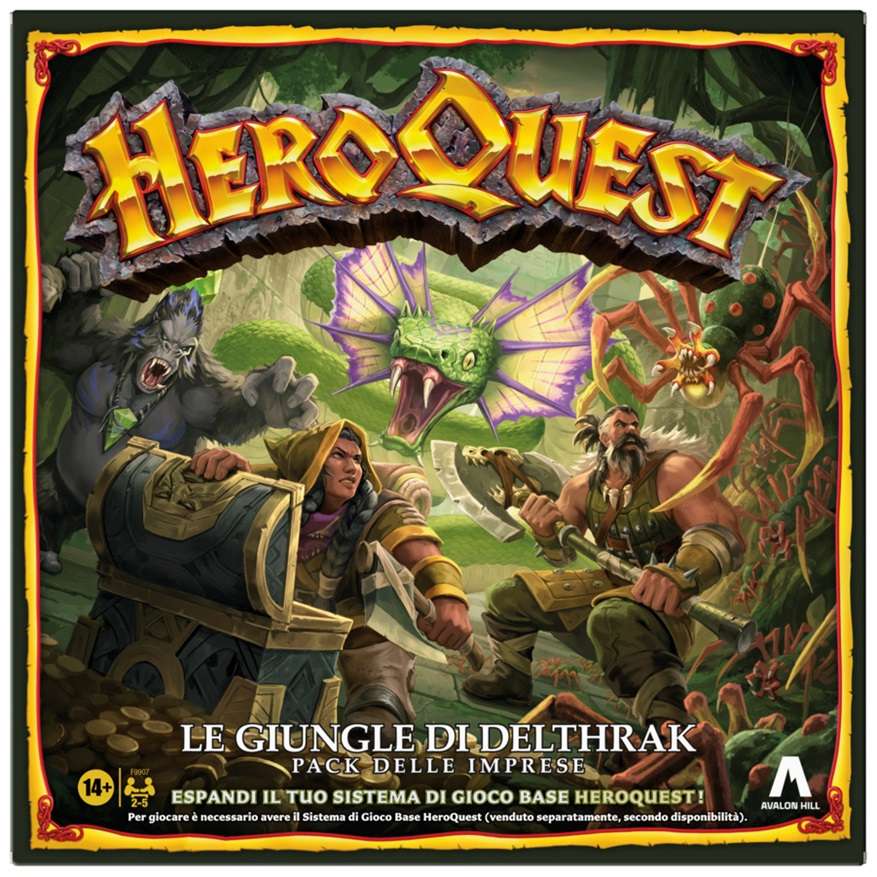 HEROQUEST LE GIUNGLE DI DELTHRAK