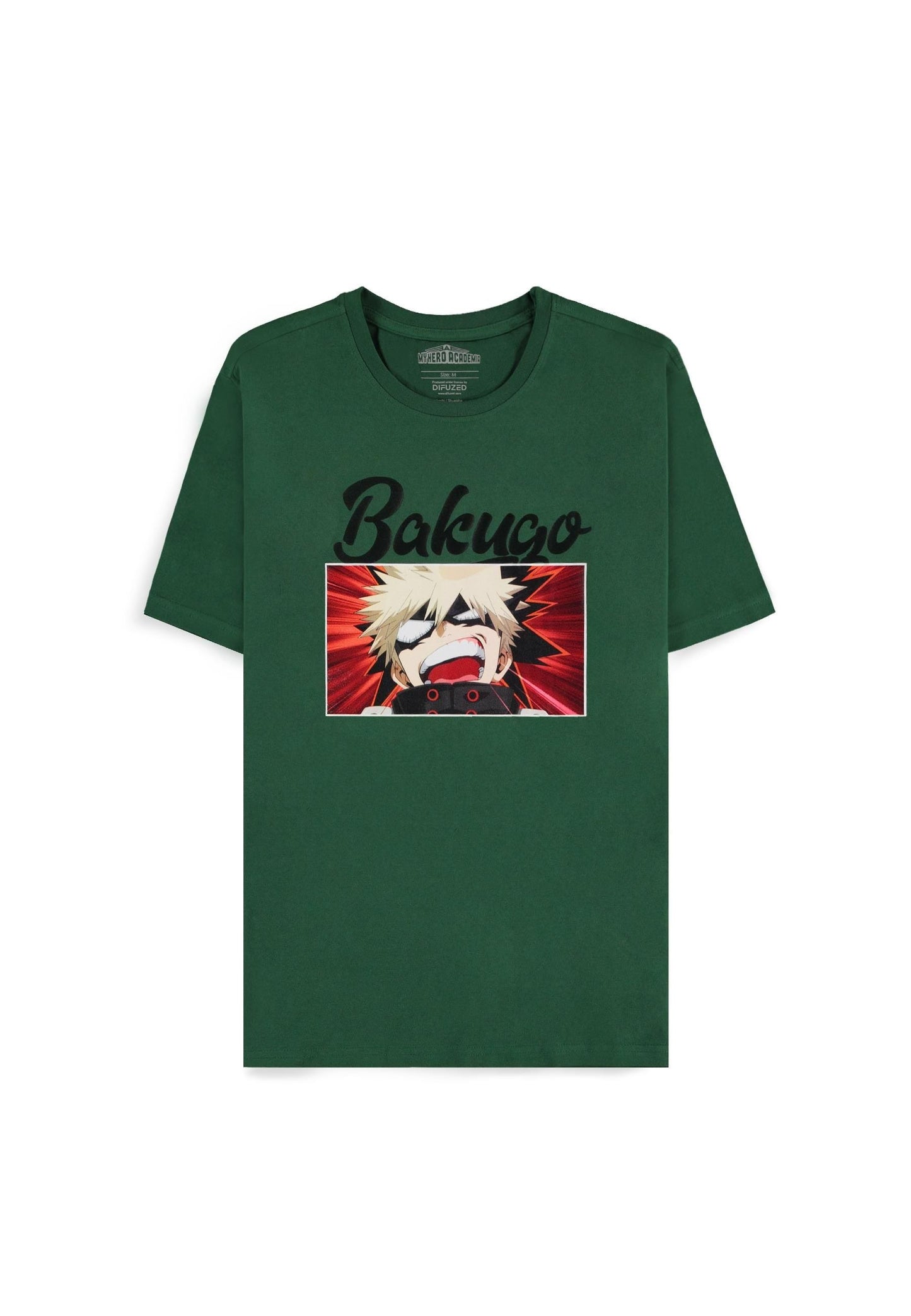 MHA BAKUGO GREEN T-SHIRT TG L