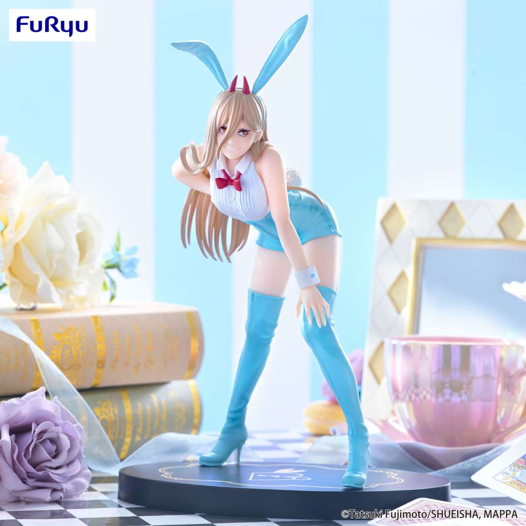 CHAINSAW MAN POWER BICUTE BUNNIES LIGHT BLUE