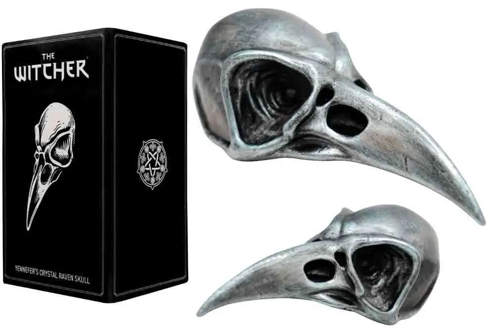 THE WITCHER YENNEFER'S CRYSTAL RAVEN SKULL