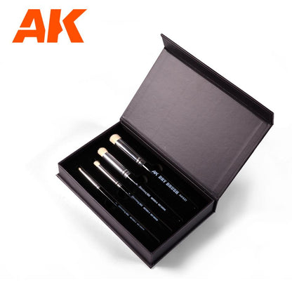 AK SET OF 4 DRY BRUSHES