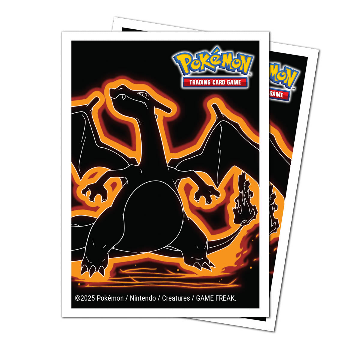 POKEMON - 105 APEX DECK PROTECTOR SLEEVES - NEON KANTO - CHARIZARD