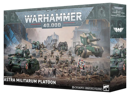 WARHAMMER 40K ASTRA MILITARUM PLATOON BATTLEFORCE