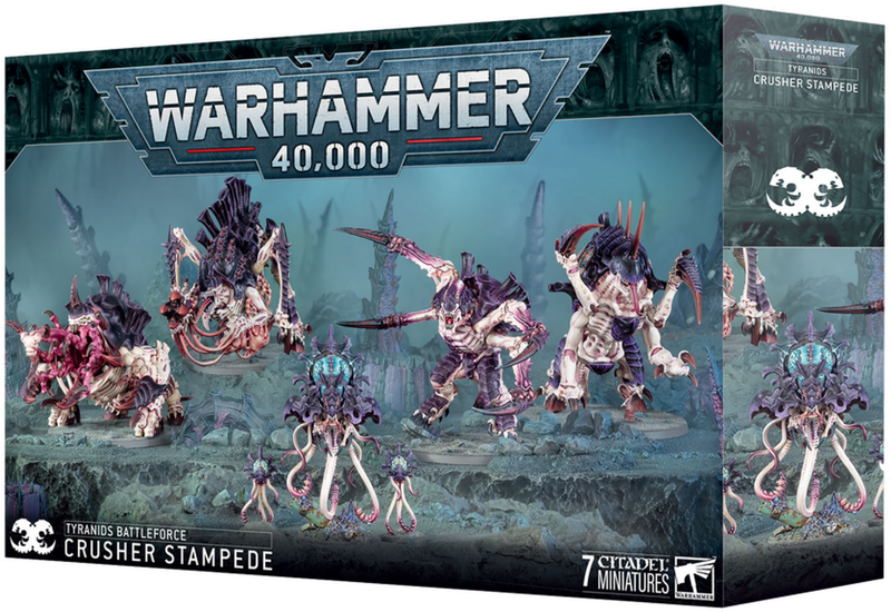 WARHAMMER 40k - TYRANIDS BATTLEFORCE - CRUSHER STAMPEDE