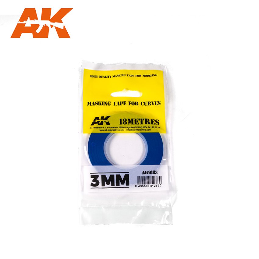 AK MASKING TAPE 3MM