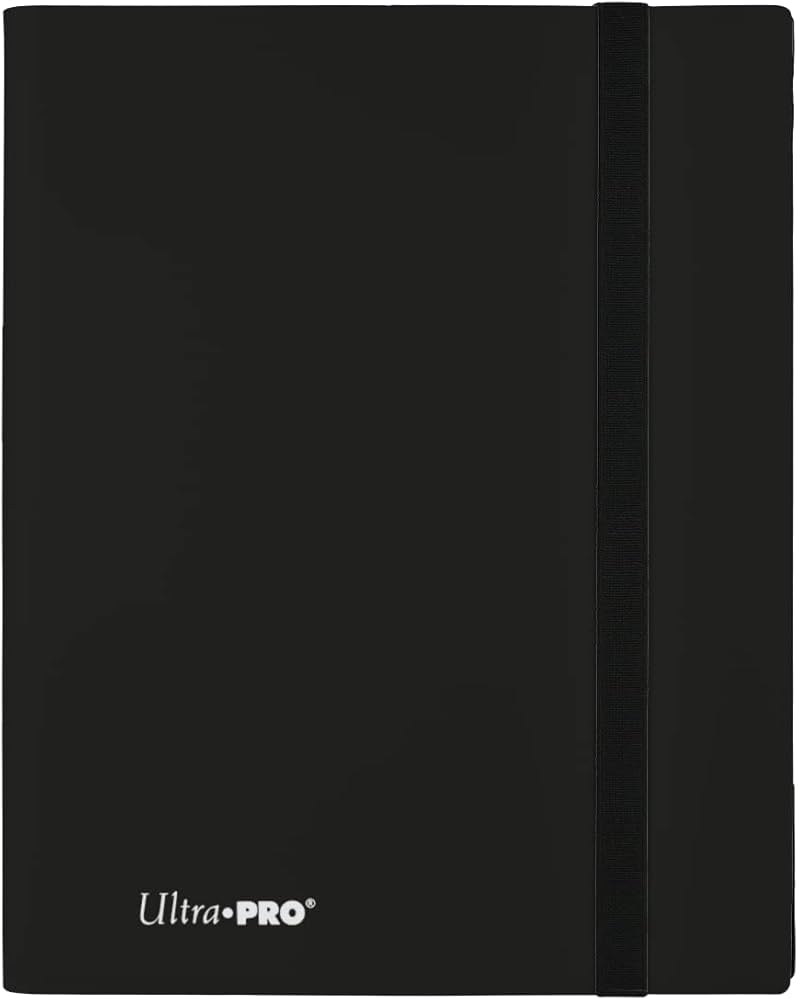 ALBUM 9-POCKET 360 CARDS PRO BINDER - BLACK