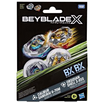 BEYBLADE X CALIBUR SAMURAI - OBSIDIAN SHELL