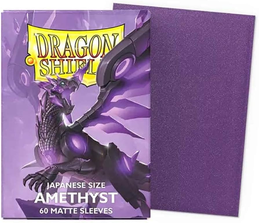 DRAGONSHIELD SLEEVES JAPANESE DUAL MATTE AMETHYST 60