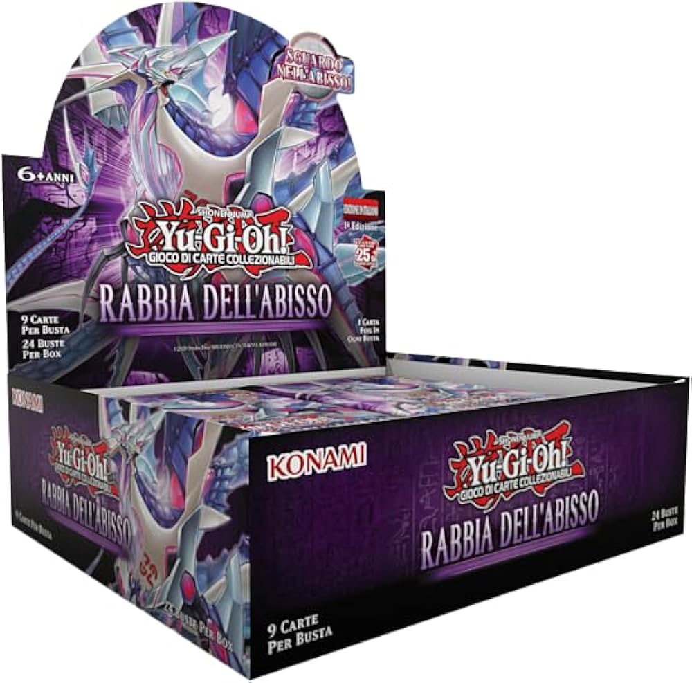 YU-GI-OH! RABBIA DELL'ABISSO BOOSTER BOX